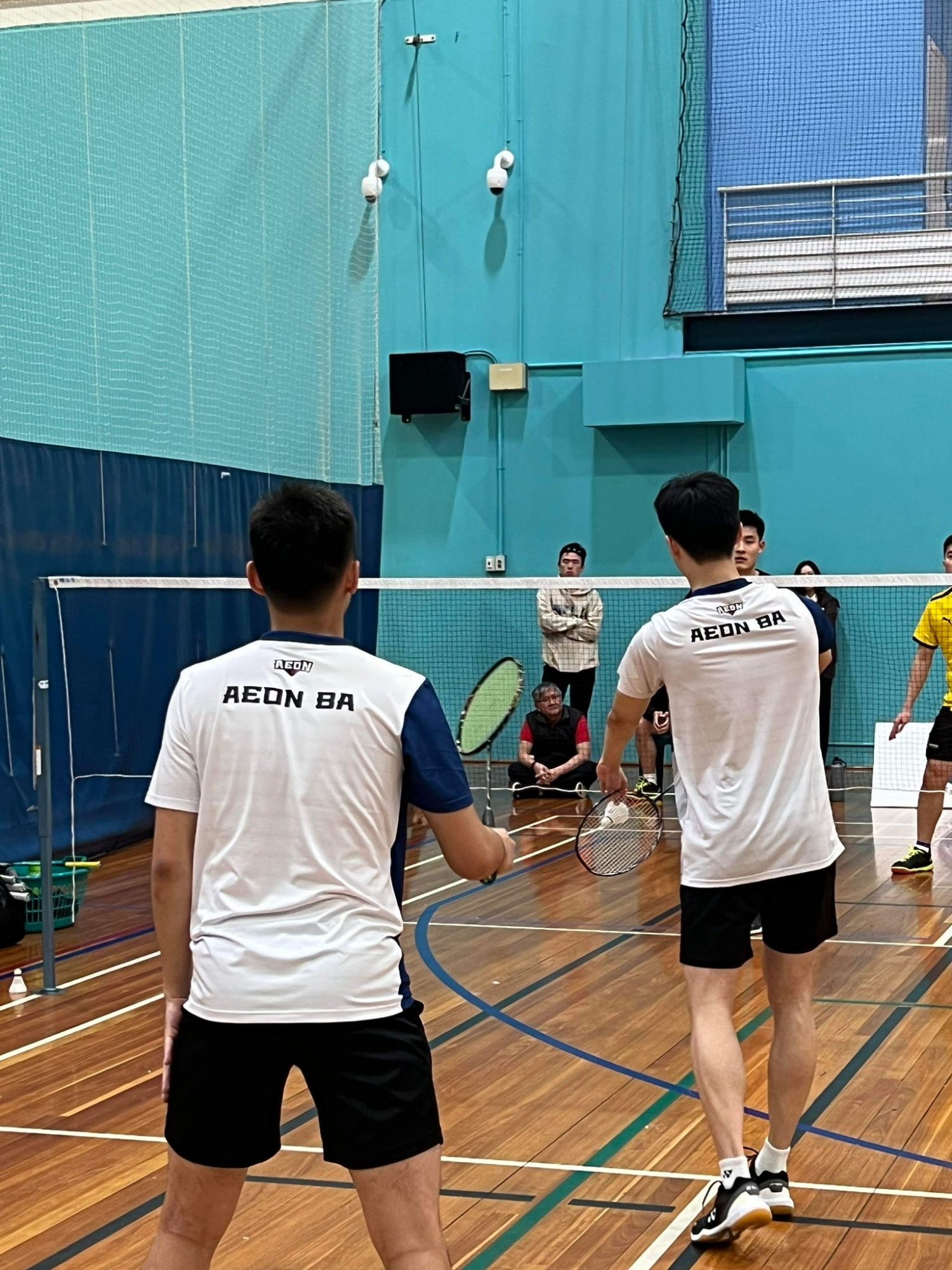 AEON BA jerseys on court